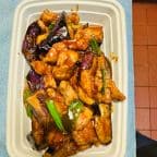 Best Chicken and Eggplant with Garlic Sauce in Stratford, CT
